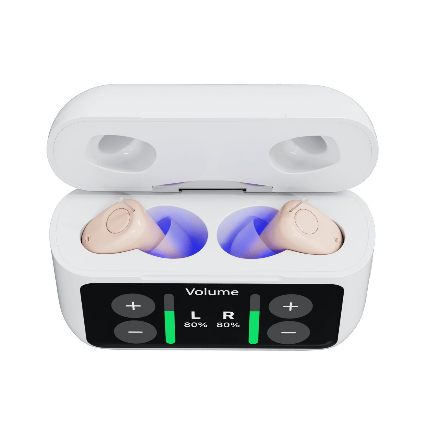 Pryxo "Invisible" noise-canceling hearing aids