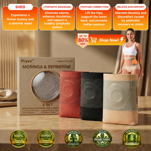 Moringa & Berberine 4-in-1 Sculpting Shorts
