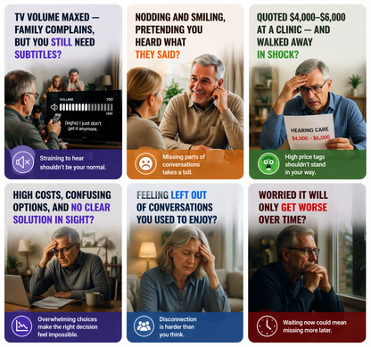 Pryxo "Invisible" noise-canceling hearing aids