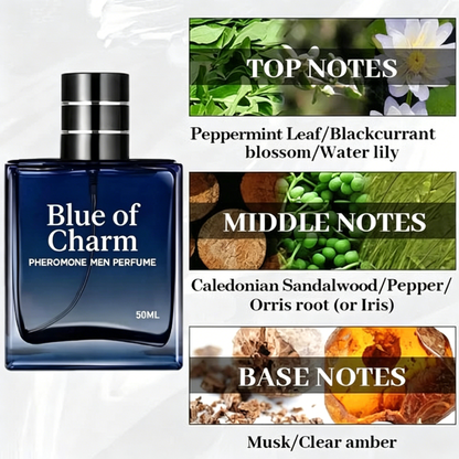 Charm Pheromone Cologne For Men - One Spray. Effortless Confidence & Lasting Appeal.