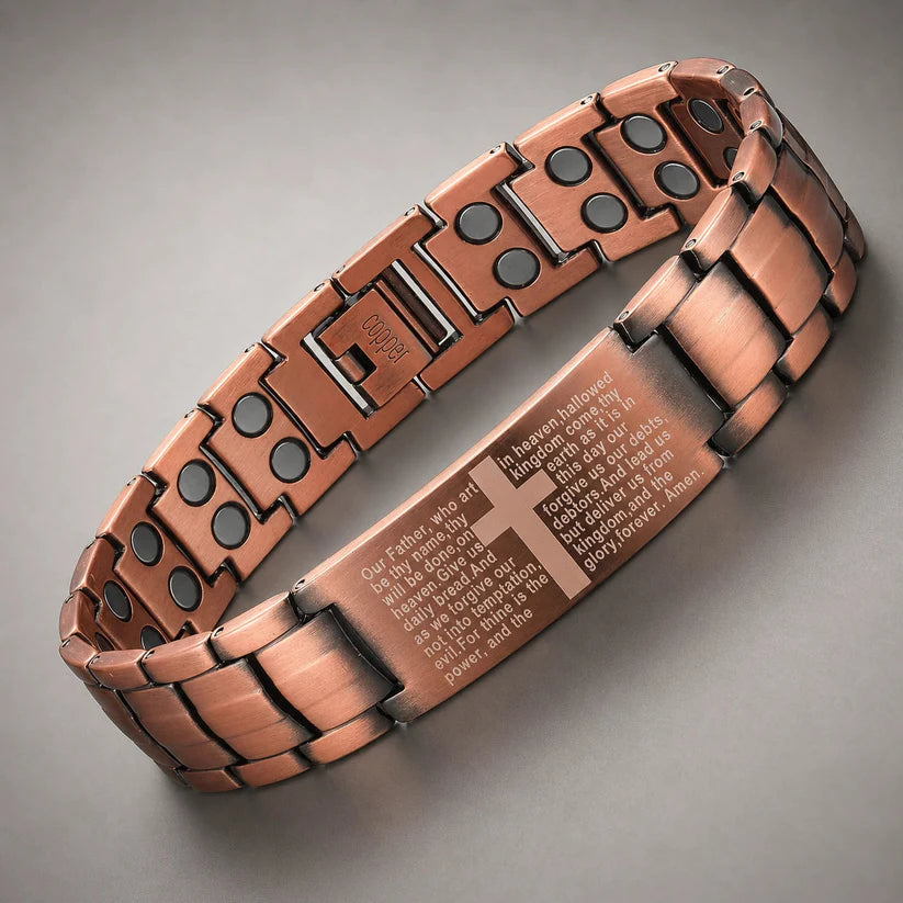 Pure Copper Magnetic Bracelet – Relieve Pain & Boost Circulation